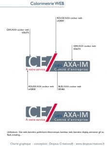variante couleur web logo CE axa