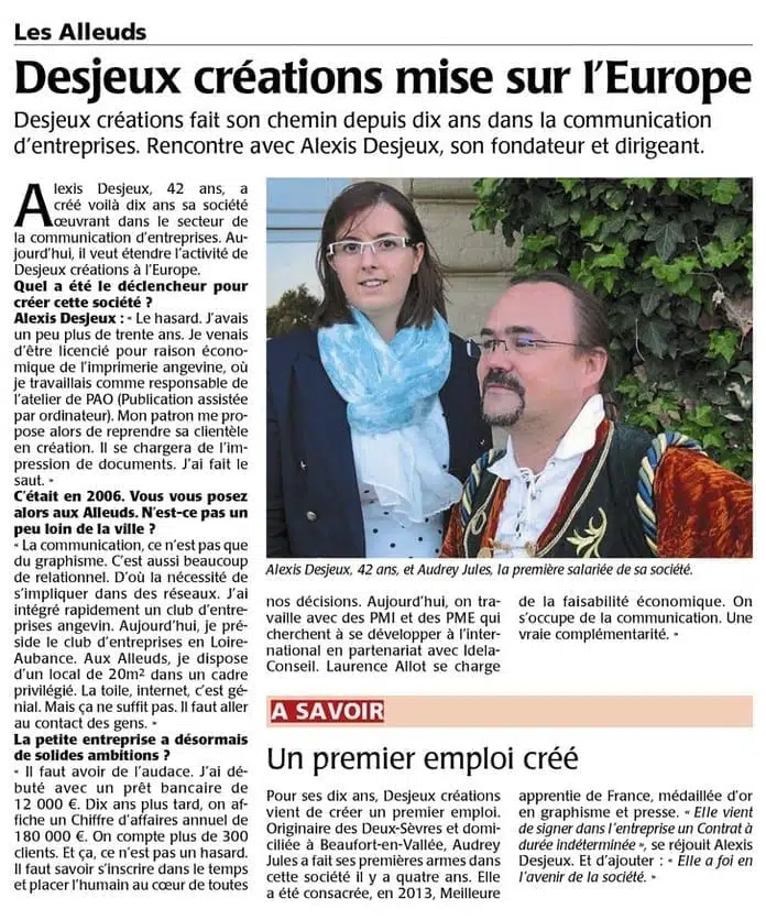 10e anniversaire Desjeux Créations