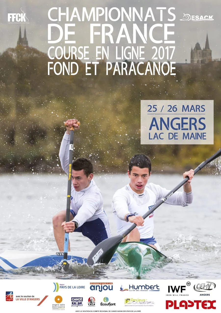 affiche championnats de France course en ligne 2017