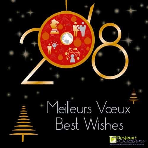 Joyeux Noel Et Meilleurs Voeux 18 Agence Conseil En Communication Angers Desjeux Creations