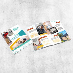 Brochure 12 pages - Club Amélioration Habitat - création par Desjeux Créations